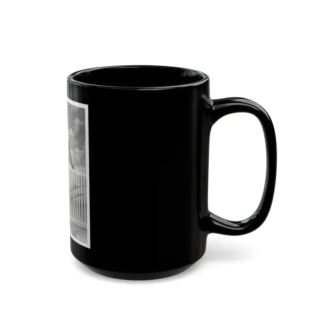 Lori Nelson #84 (Vintage Female Icon) Black Coffee Mug - Go Mug Yourself
