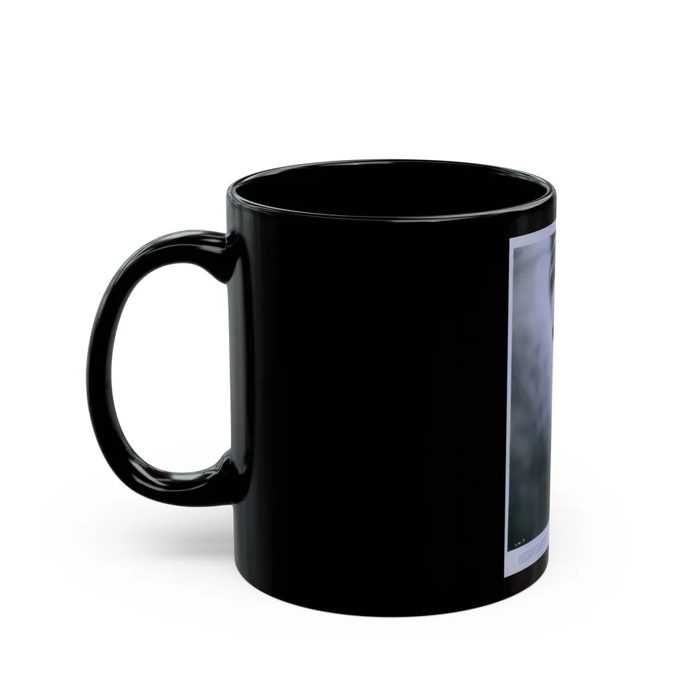 Lori Nelson #89 (Vintage Female Icon) Black Coffee Mug-Go Mug Yourself