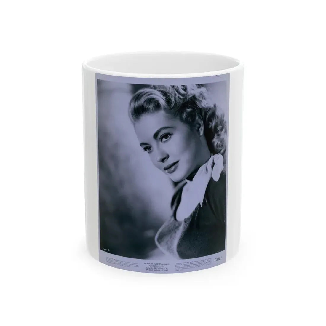 Lori Nelson #89 (Vintage Female Icon) White Coffee Mug 11oz - Go Mug Yourself