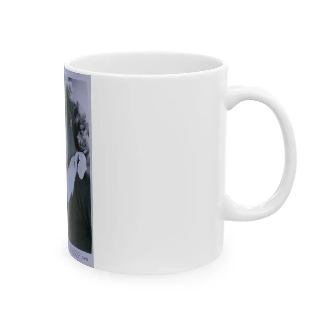 Lori Nelson #89 (Vintage Female Icon) White Coffee Mug - Go Mug Yourself
