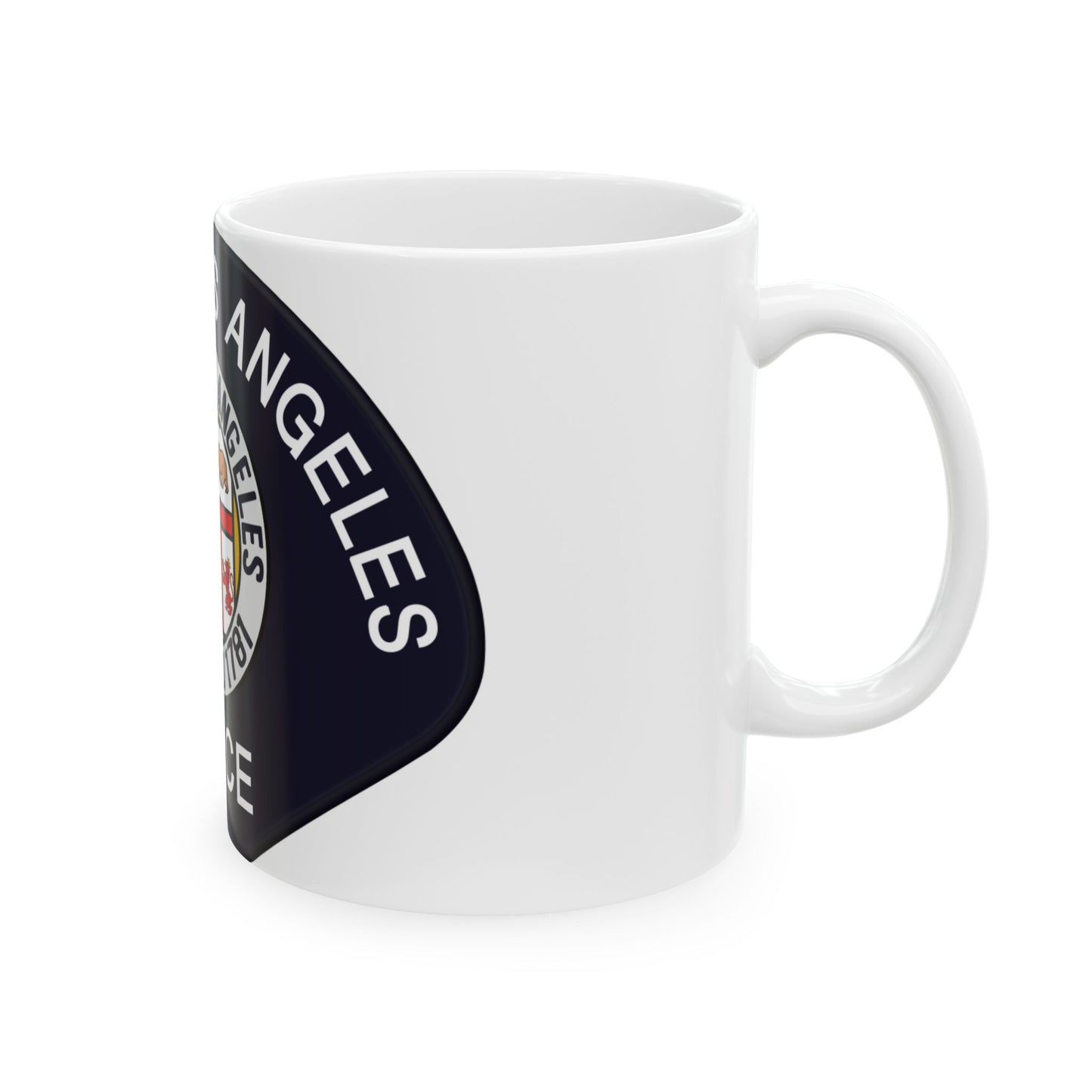 Los Angeles Port Police - White Coffee Mug-Go Mug Yourself