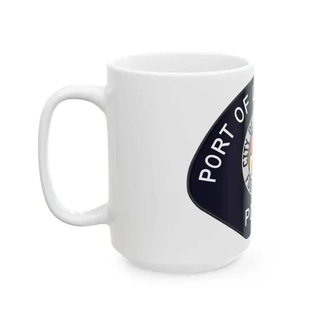 Los Angeles Port Police - White Coffee Mug - Go Mug Yourself