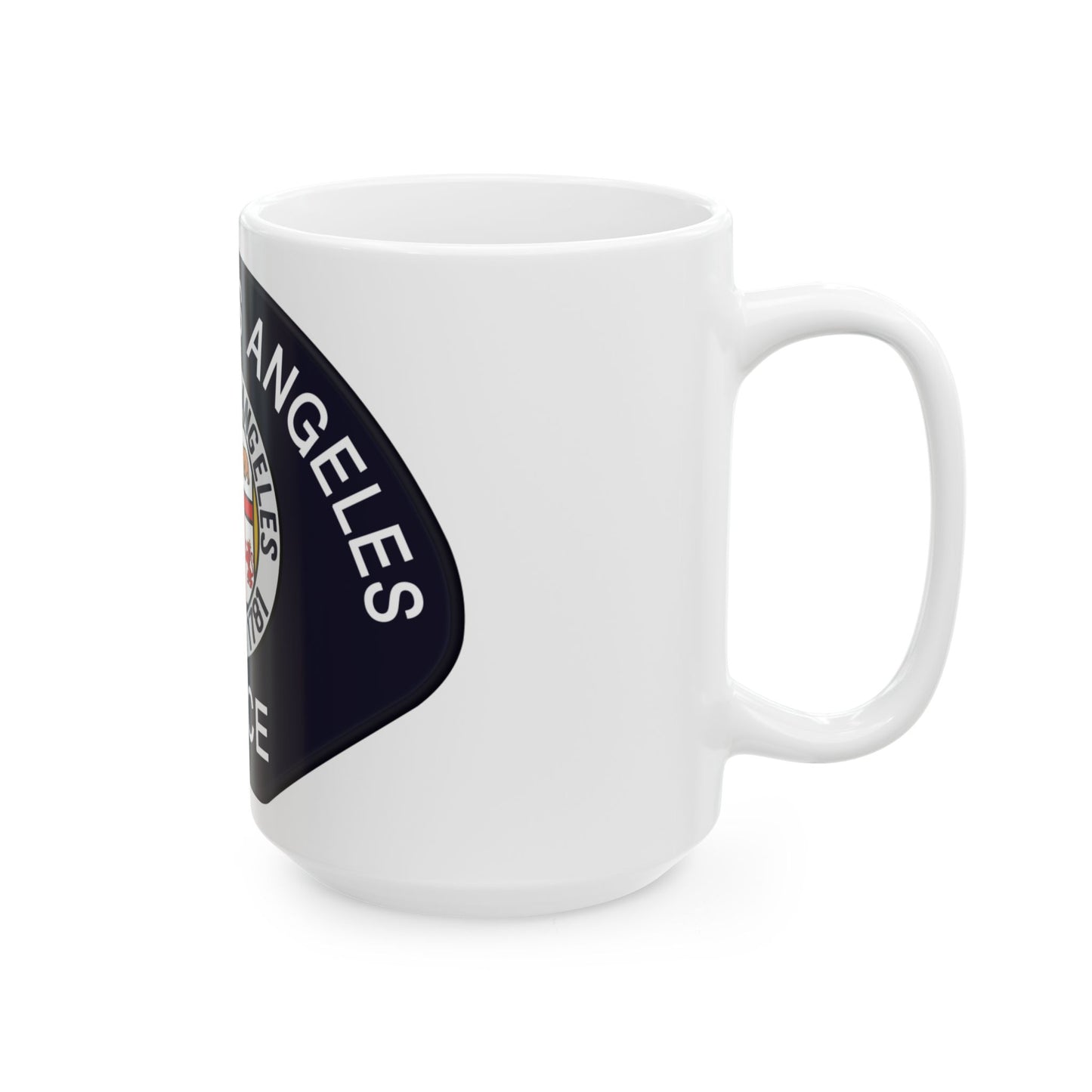 Los Angeles Port Police - White Coffee Mug-Go Mug Yourself