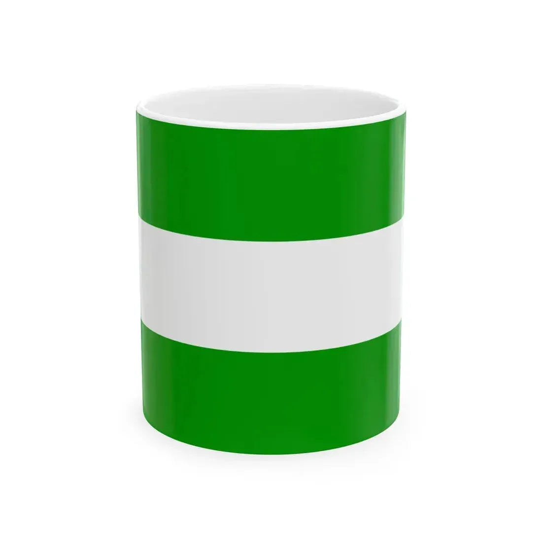 Los Rios Flag (Ecuador) White Coffee Mug 11oz - Go Mug Yourself
