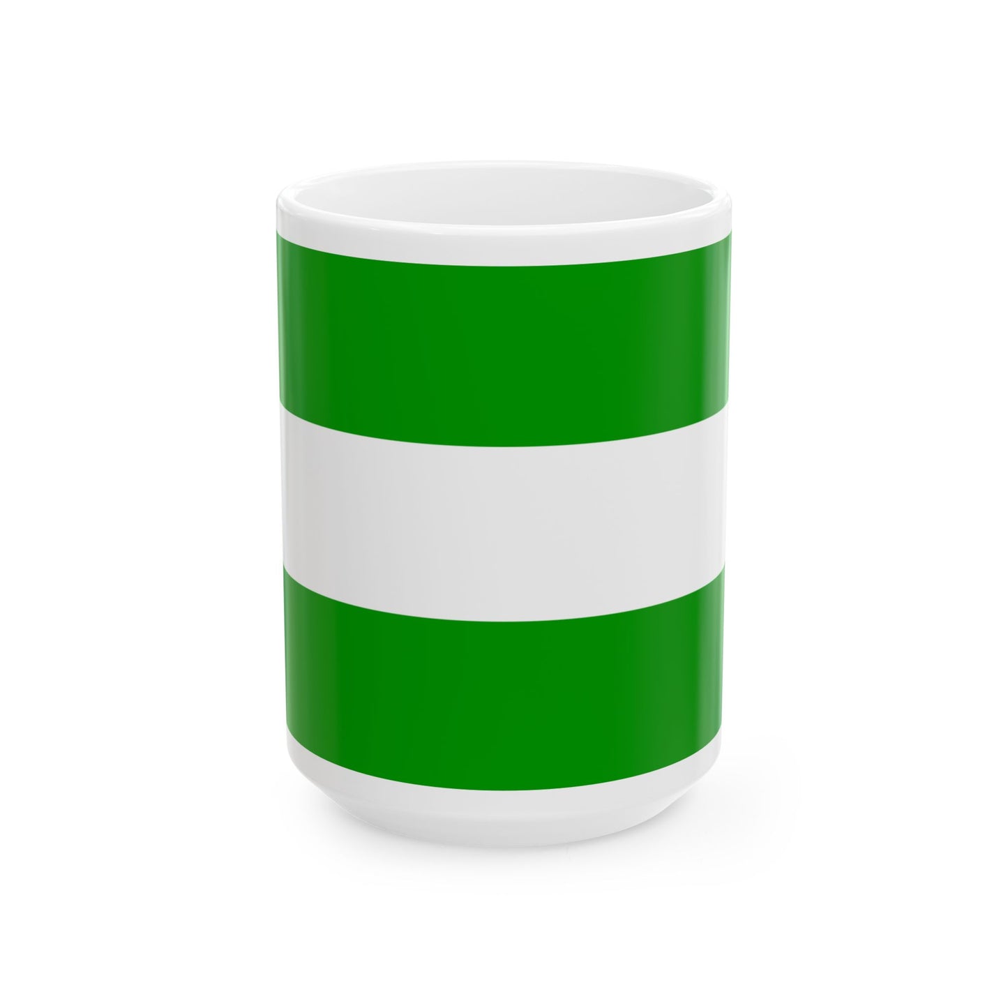 Los Rios Flag (Ecuador) White Coffee Mug-15oz-Go Mug Yourself