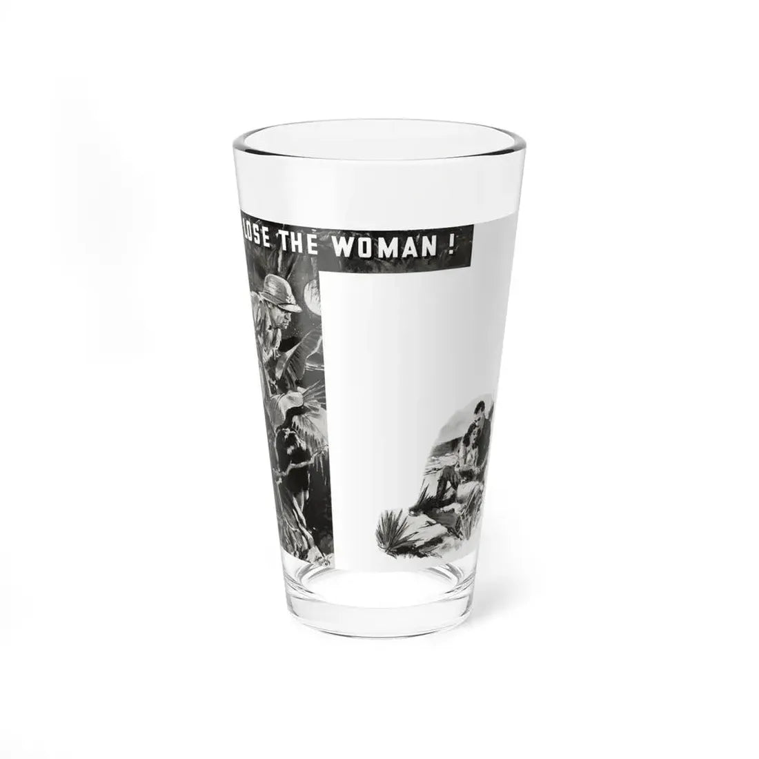 Lose The Woman, part 1, Liberty magazine, November 5, 1938 - Pint Glass 16oz 16oz - Go Mug Yourself