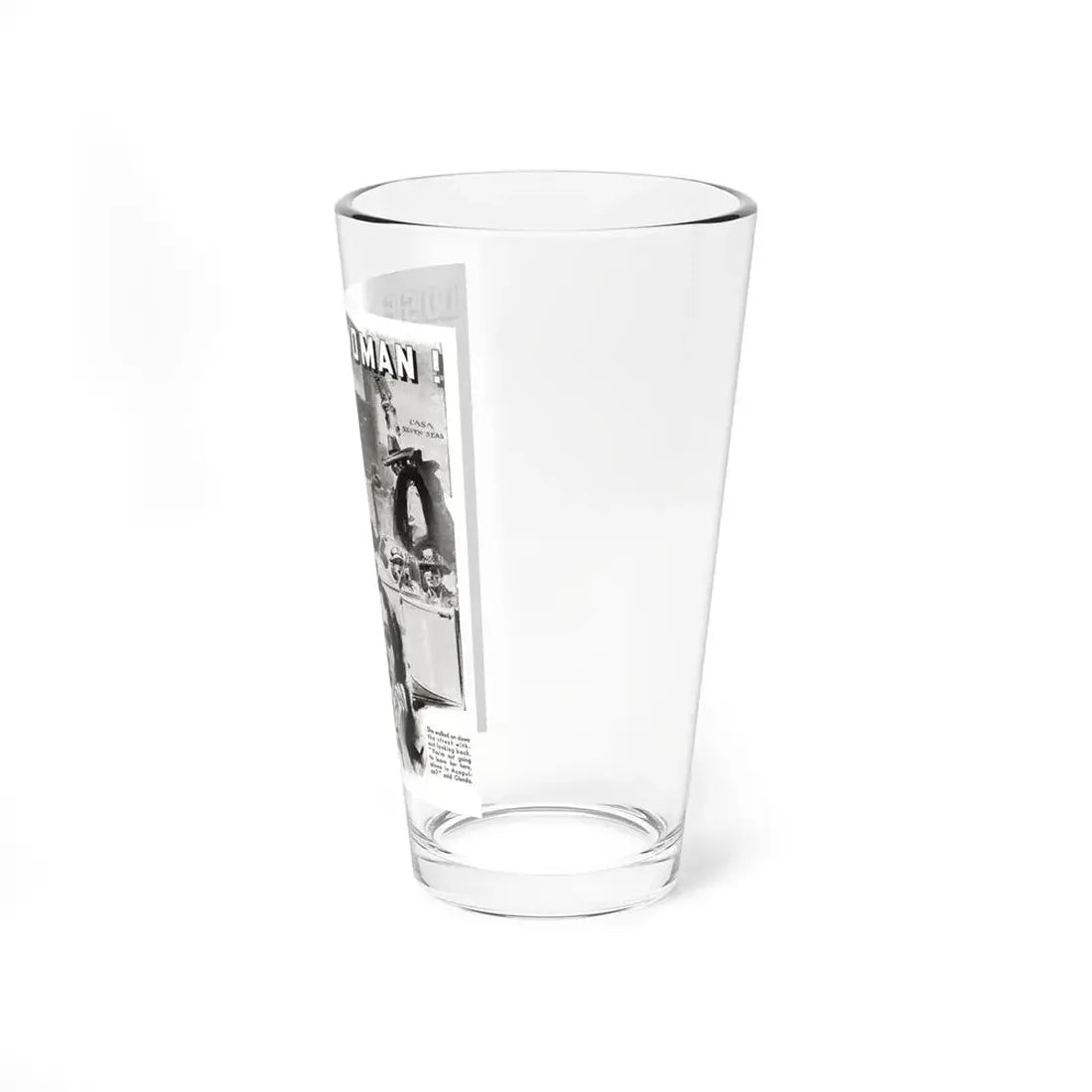 Lose The Woman, part 5, Liberty magazine, December 3, 1938 - Pint Glass 16oz - Go Mug Yourself