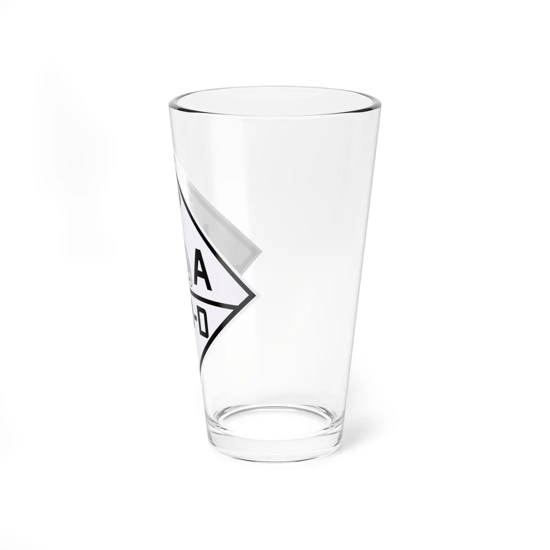 Louisiana 278-D 1924 (Louisiana) (Road Sign) Pint Glass 16oz - Go Mug Yourself