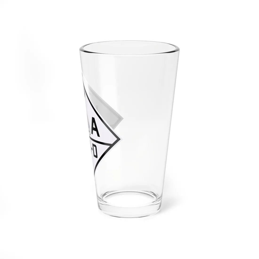 Louisiana 574-D 1924 (Louisiana) (Road Sign) Pint Glass 16oz - Go Mug Yourself