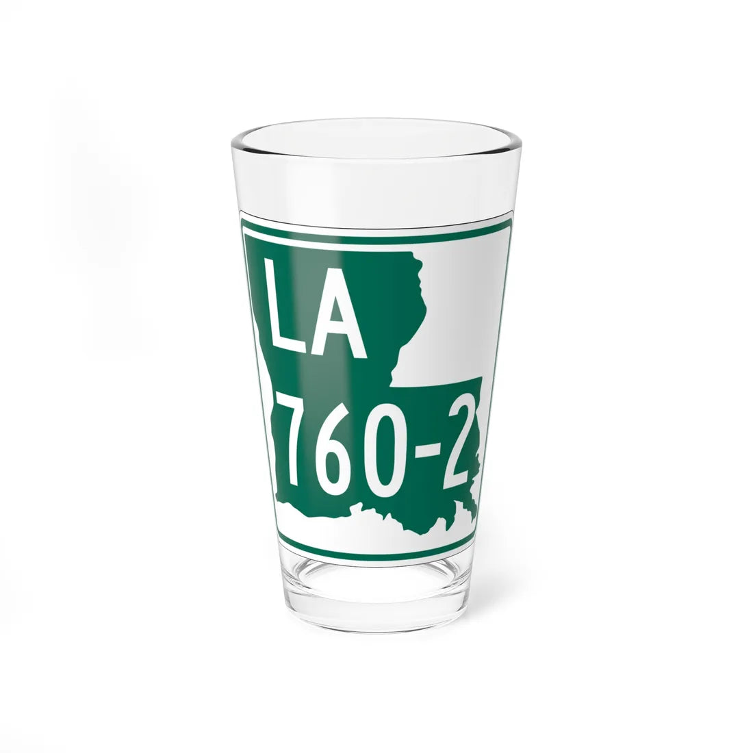 Louisiana 760-2 (Louisiana) (Road Sign) Pint Glass 16oz - Go Mug Yourself