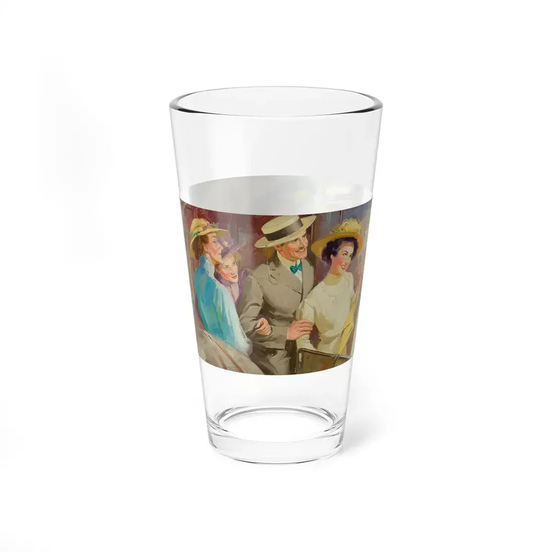 Lounging Couples - Pint Glass 16oz - Go Mug Yourself
