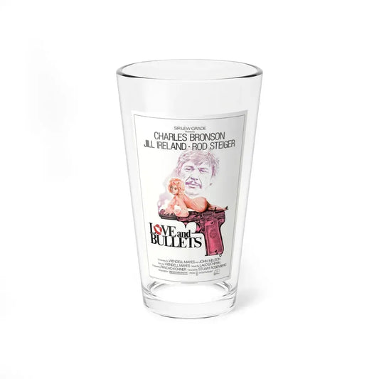 LOVE AND BULLETS 1979 Movie Poster - Pint Glass 16oz 16oz - Go Mug Yourself