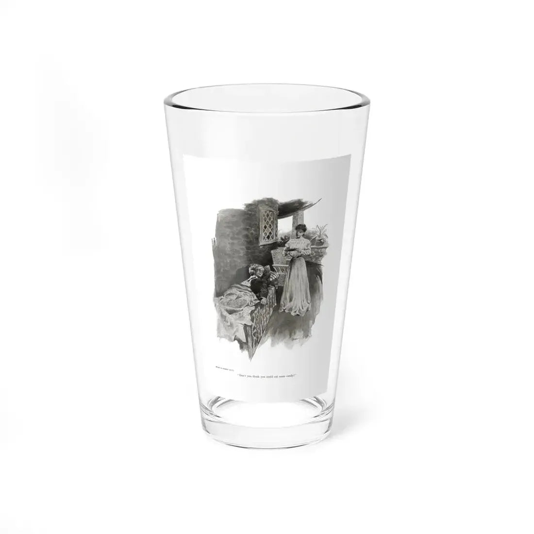 Love and the Fence-Cutters (2), RedBook magazine, September 1905 - Pint Glass 16oz 16oz - Go Mug Yourself