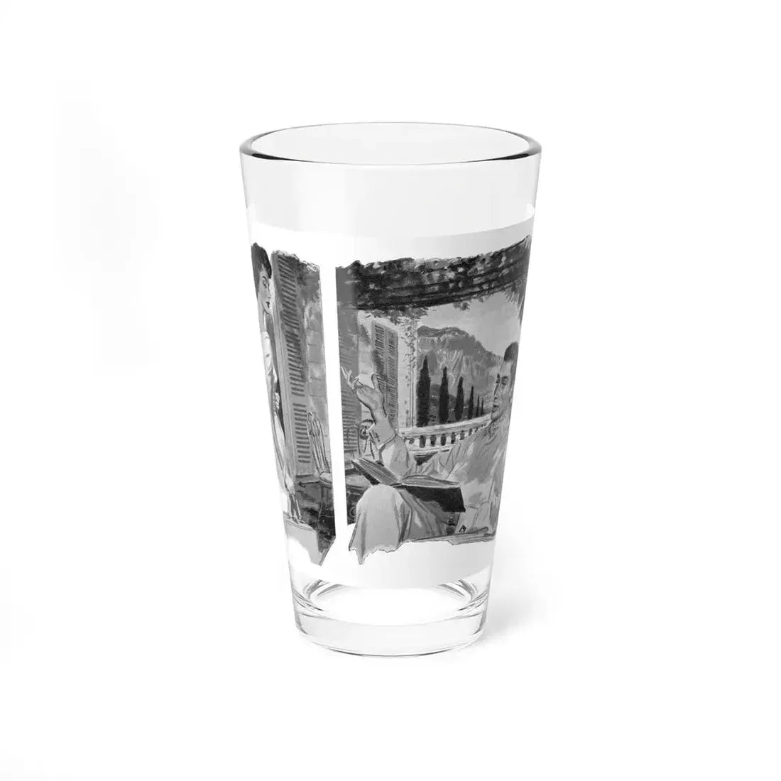 Love Be Wary by Mary Raymond, Woman And Home, 1958 (2) - Pint Glass 16oz 16oz - Go Mug Yourself