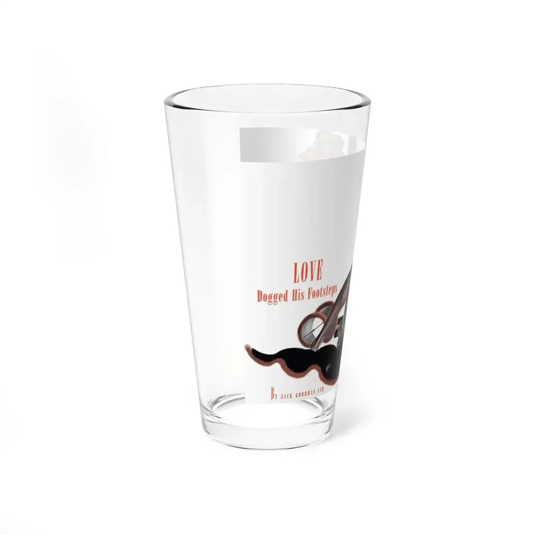 Love Dogged His Footsteps (1), Cosmopolitan, August 1942 - Pint Glass 16oz - Go Mug Yourself