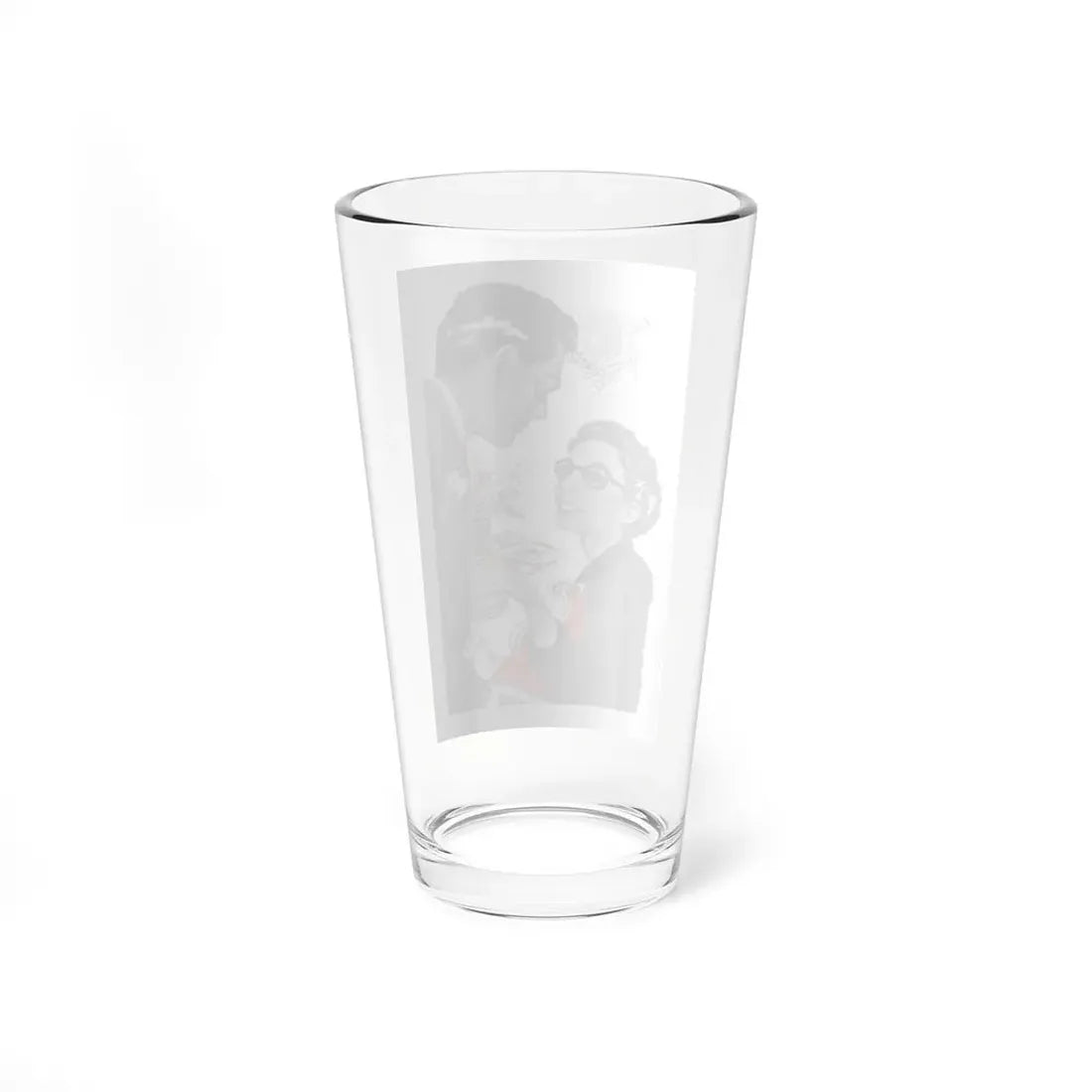Love Forbidden by Barbara Cartland (2), Woman's Illustrated magazine, 1956 - Pint Glass 16oz - Go Mug Yourself