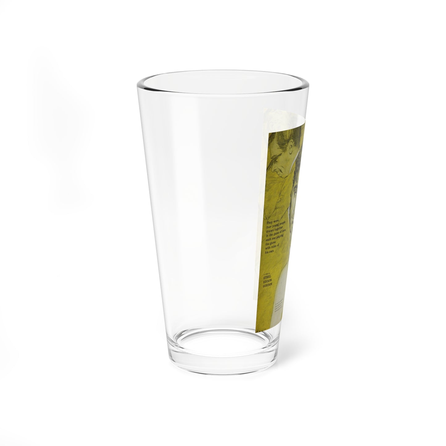 Love Is Enough, Woman's Day, February 1962 - Pint Glass 16oz-Go Mug Yourself