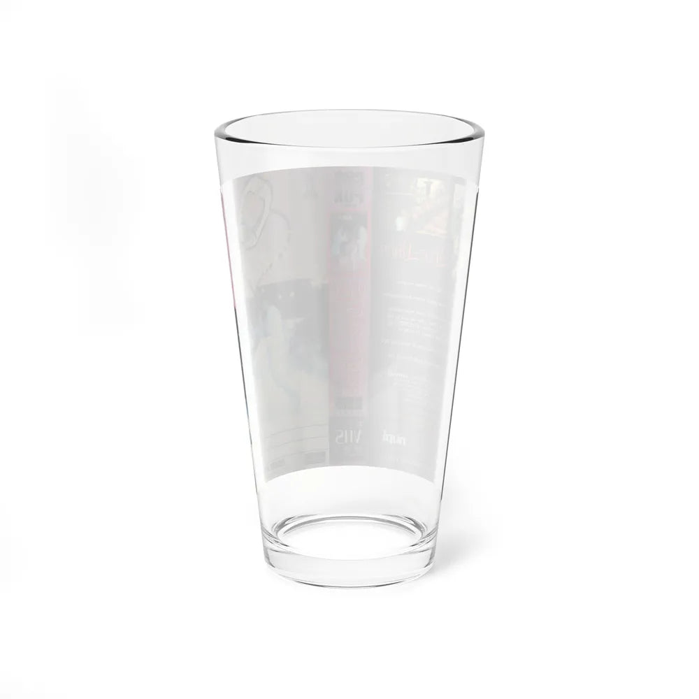 LOVE LINES (VHS COVER) Pint Glass 16oz - Go Mug Yourself