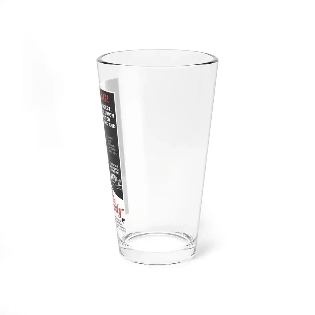 LOVE ME DEADLY 1973 Movie Poster - Pint Glass 16oz - Go Mug Yourself