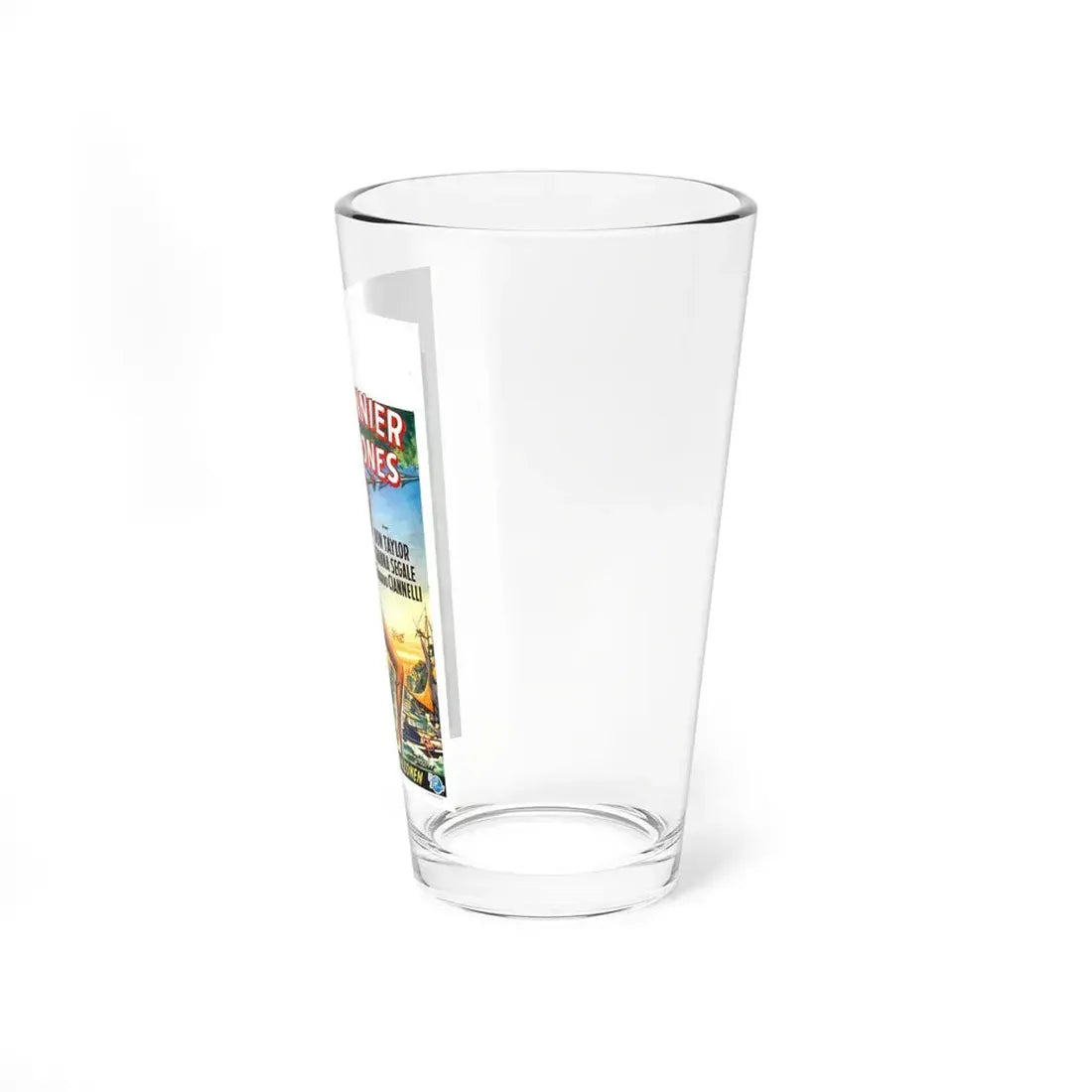 LOVE SLAVES OF THE AMAZON (BELGIAN) 1957 Movie Poster - Pint Glass 16oz - Go Mug Yourself