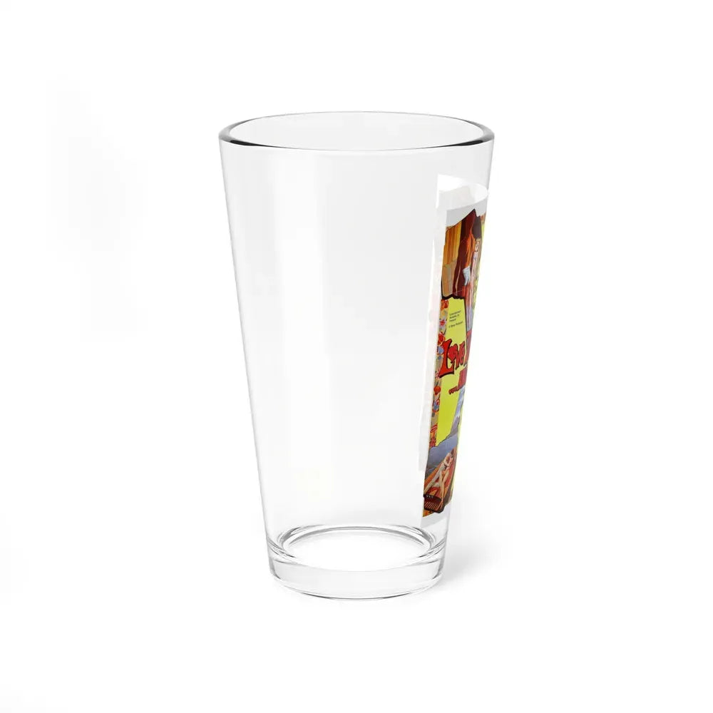 LOVE THY NEIGHBOR ... AND HIS WIFE 1970 Movie Poster - Pint Glass 16oz - Go Mug Yourself