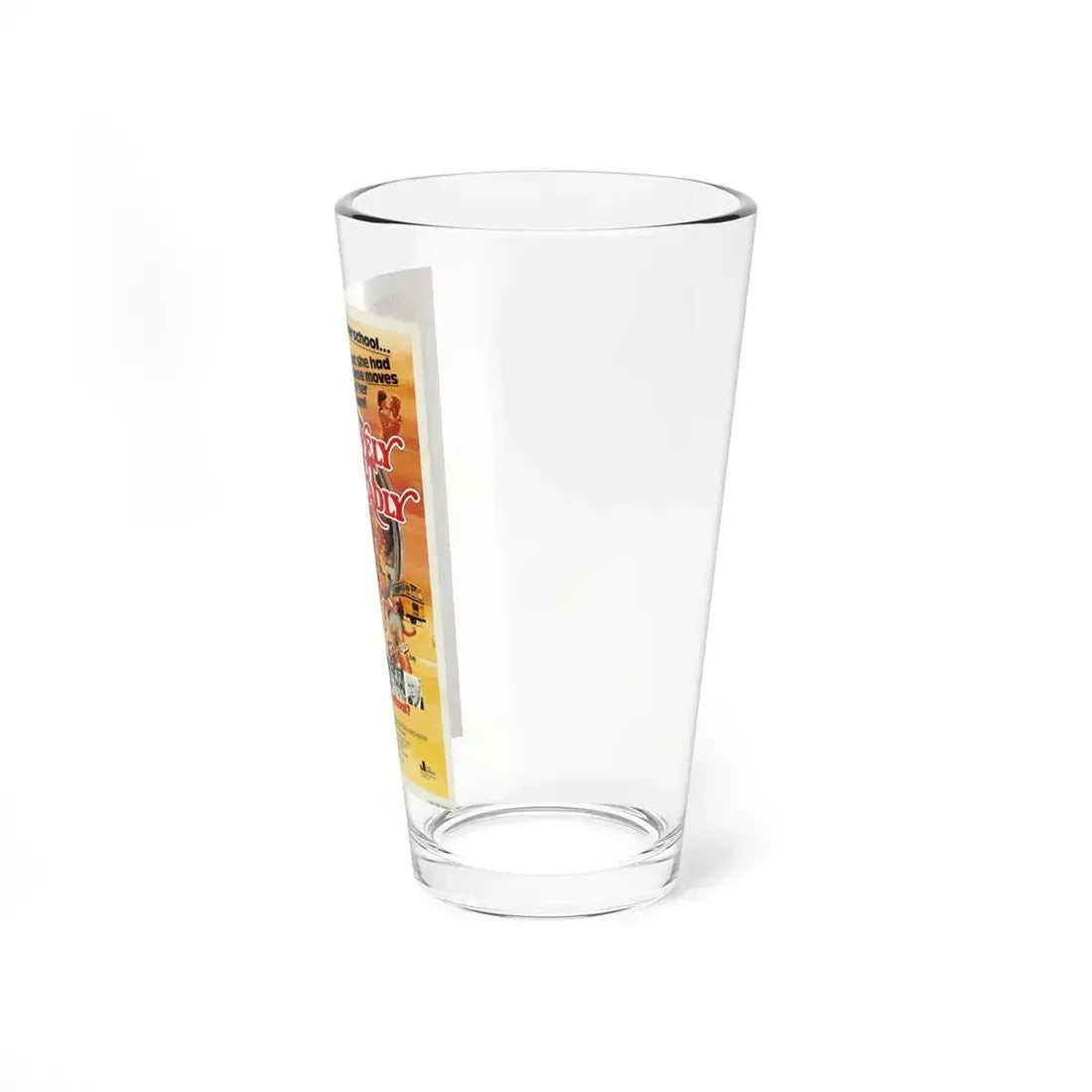 LOVELY BUT DEADLY 1981 Movie Poster - Pint Glass 16oz - Go Mug Yourself