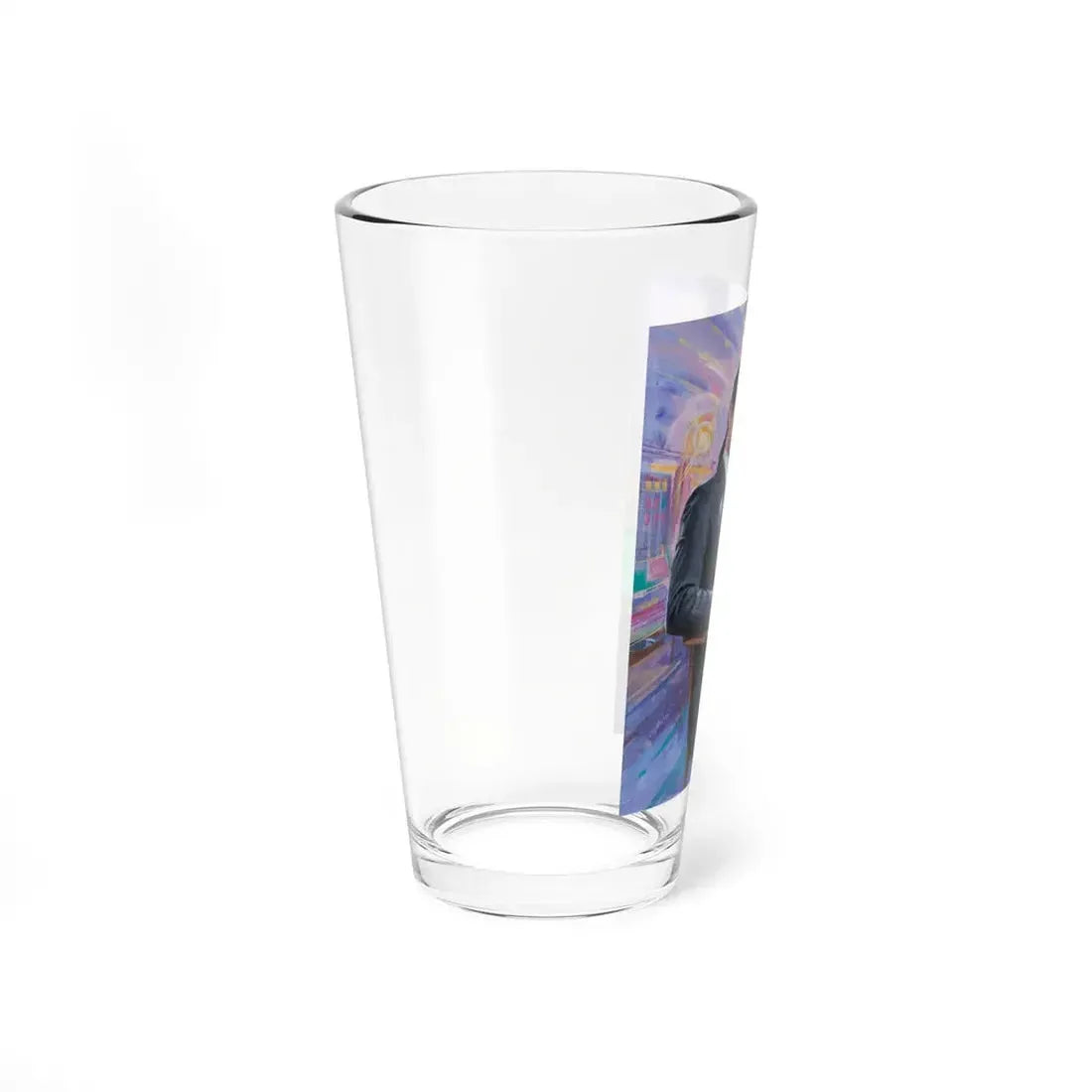 Loveswept 579 'Bad Company' Romance Paperback Book Cover (Bantam, 1992) - Pint Glass 16oz - Go Mug Yourself