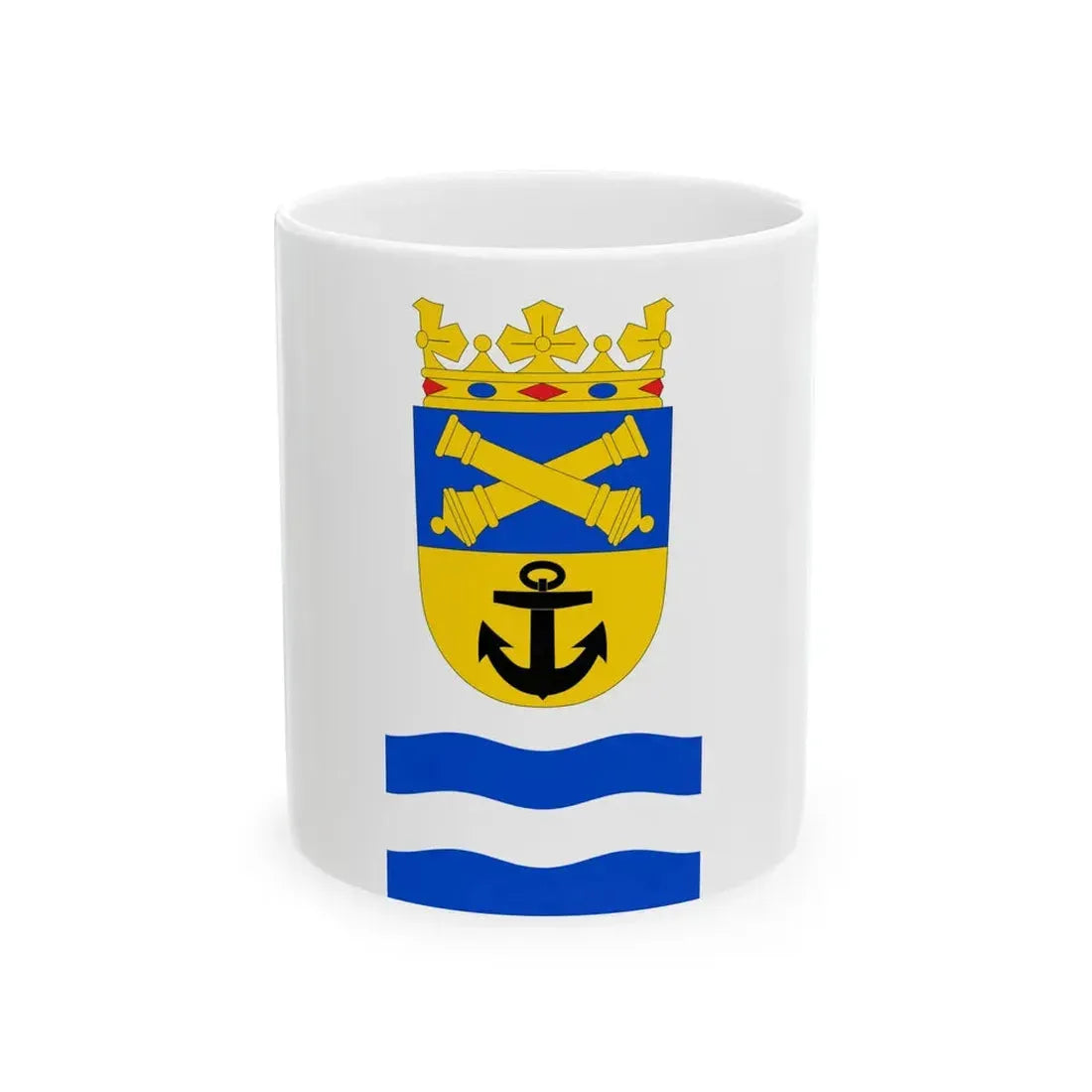 Loviisa.lippu (Finland) White Coffee Mug 11oz - Go Mug Yourself