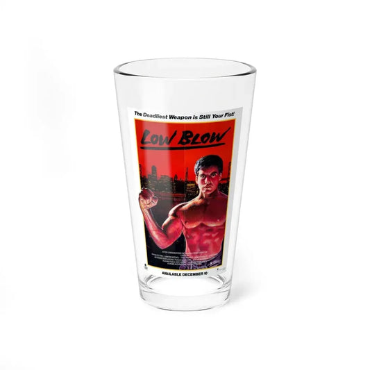 LOW BLOW (LOWBLOW) 1986 Movie Poster - Pint Glass 16oz 16oz - Go Mug Yourself