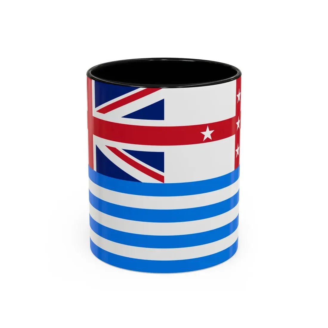 Lower Murray River Flag Australia - Accent Coffee Mug 11oz Black - Go Mug Yourself