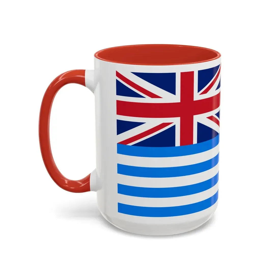 Lower Murray River Flag Australia - Accent Coffee Mug - Go Mug Yourself