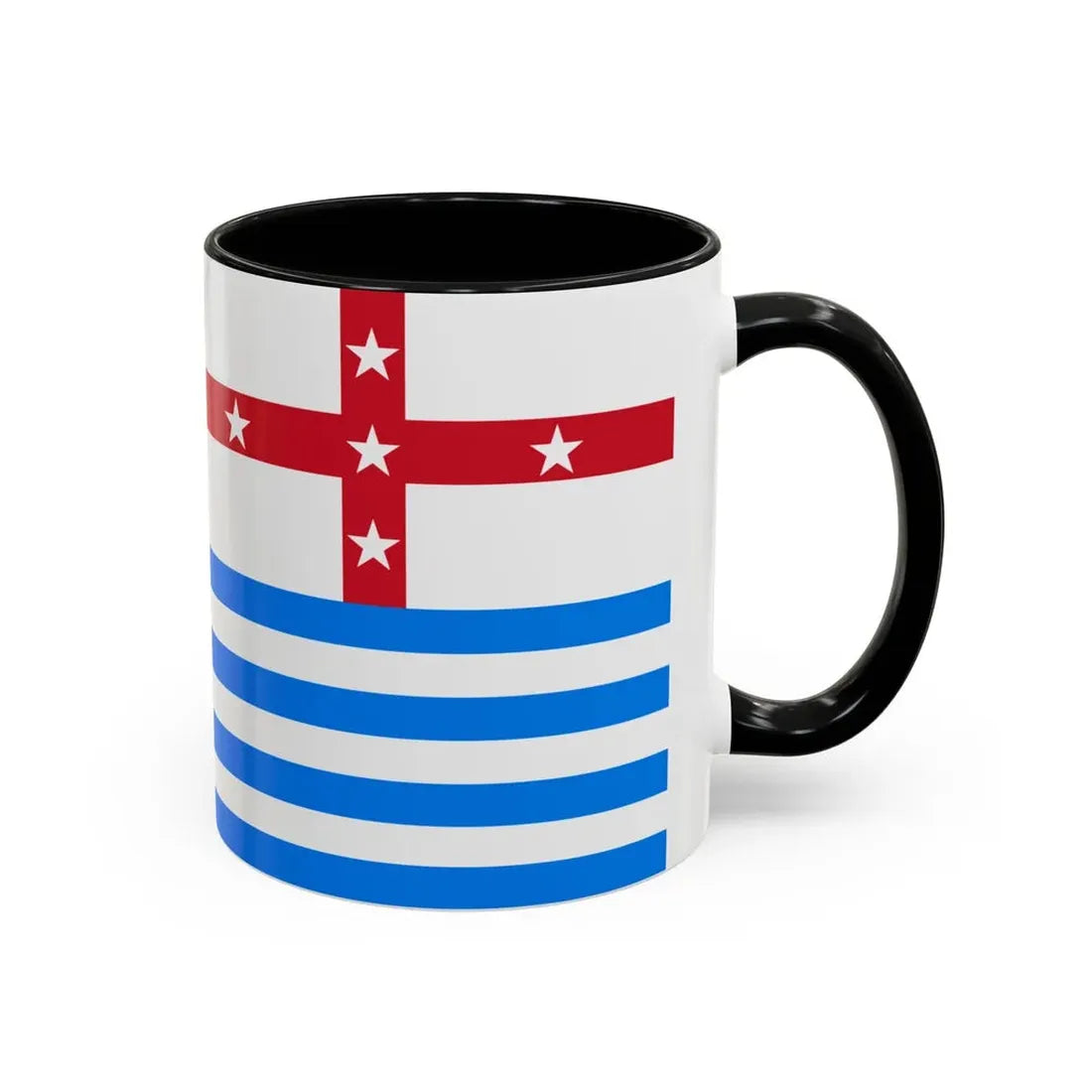 Lower Murray River Flag Australia - Accent Coffee Mug - Go Mug Yourself