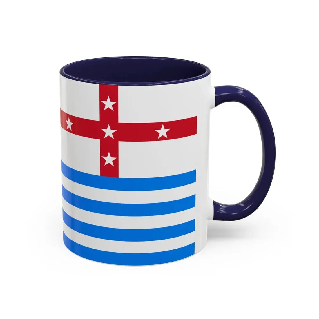 Lower Murray River Flag Australia - Accent Coffee Mug - Go Mug Yourself