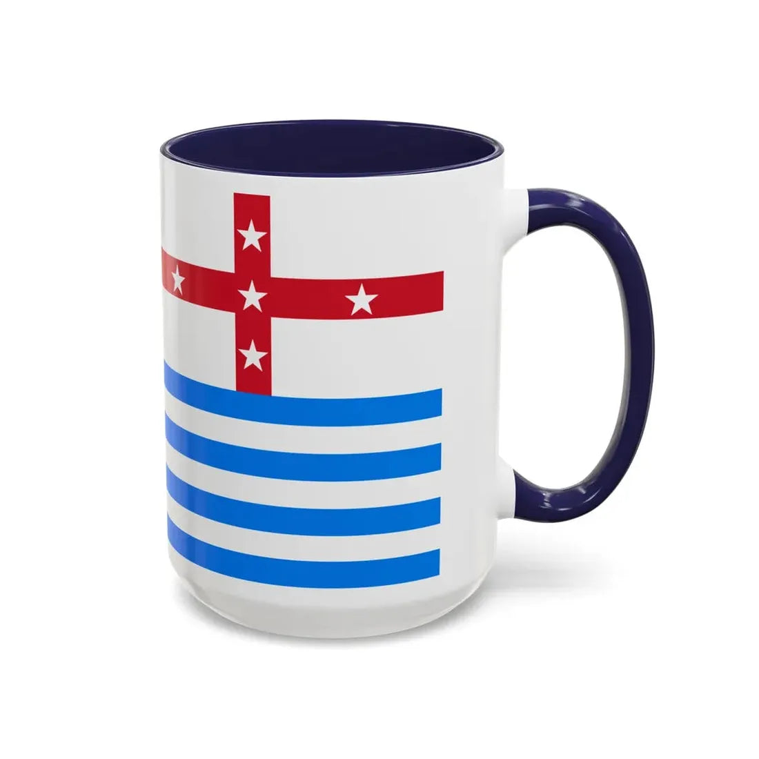 Lower Murray River Flag Australia - Accent Coffee Mug - Go Mug Yourself