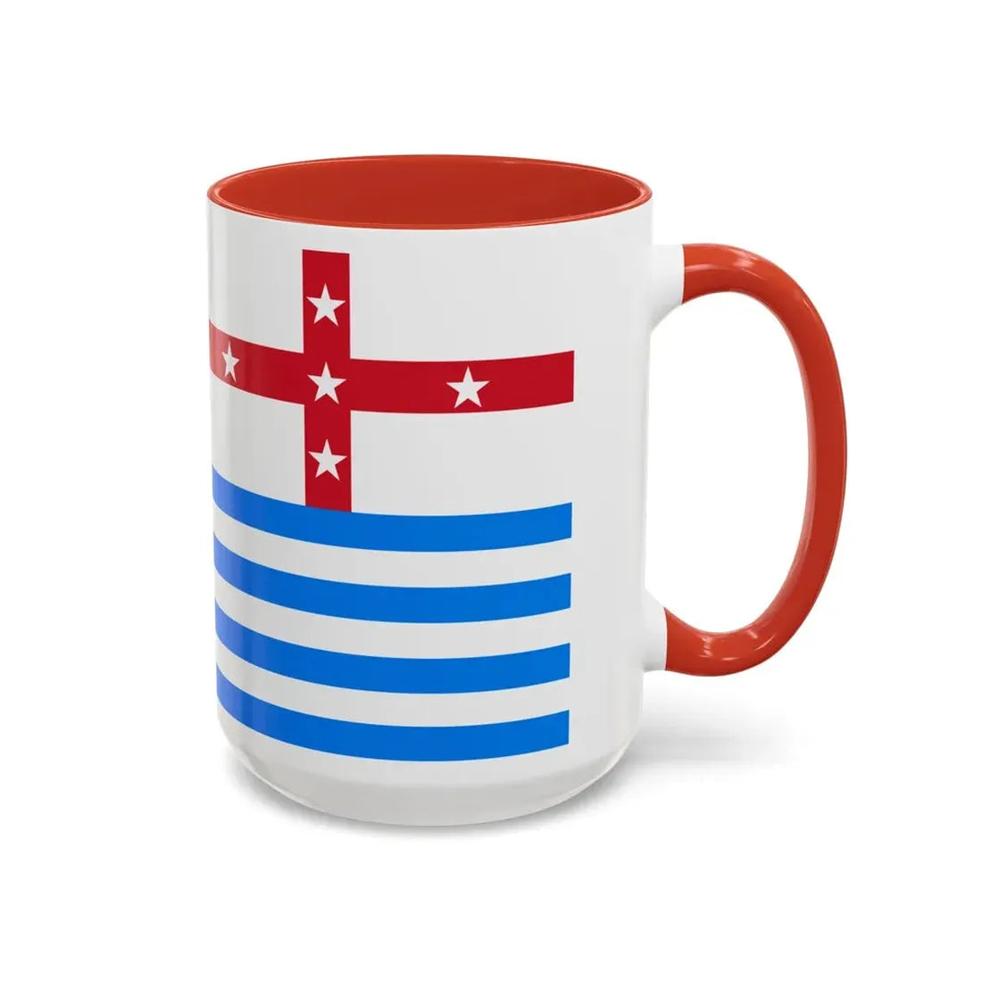 Lower Murray River Flag Australia - Accent Coffee Mug - Go Mug Yourself
