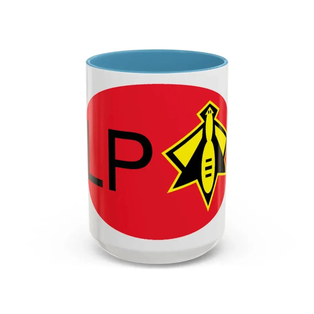 LPA 21st Airlift Squadron (U.S. Air Force) Accent Coffee Mug 15oz Light Blue - Go Mug Yourself