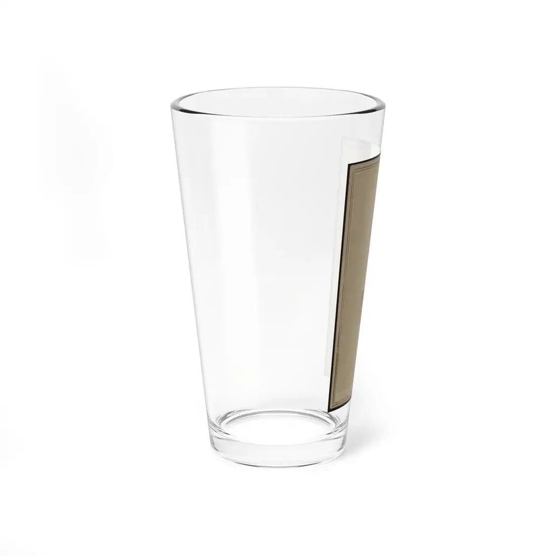 Lt. James Watkins Mullery, Head-And-Shoulders Portrait, Facing Slightly Right, Wearing Military Uniform (U.S. Civil War) Pint Glass 16oz - Go Mug Yourself