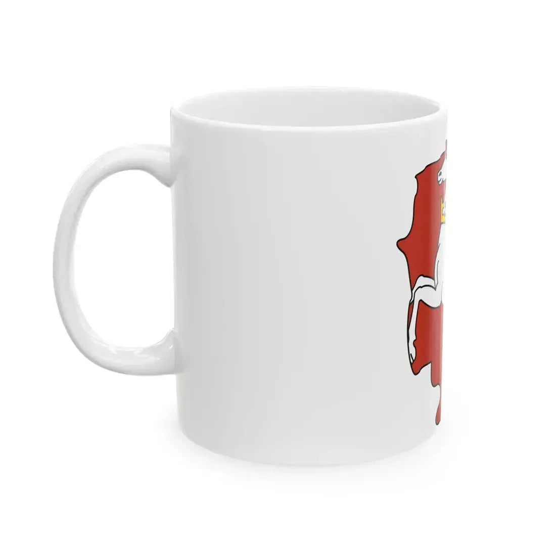Lubelskie-geo-stub (Poland) White Coffee Mug - Go Mug Yourself