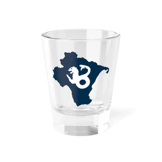 Lucania Flag Map (Italy) Shot Glass 1.5oz 1.5oz - Go Mug Yourself