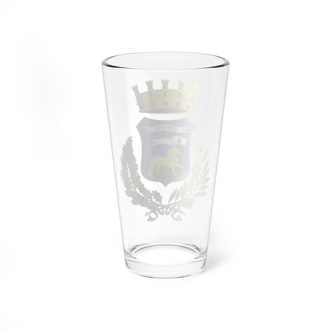 Lucera-Stemma (Italy) (Coat of Arms) Pint Glass 16oz - Go Mug Yourself