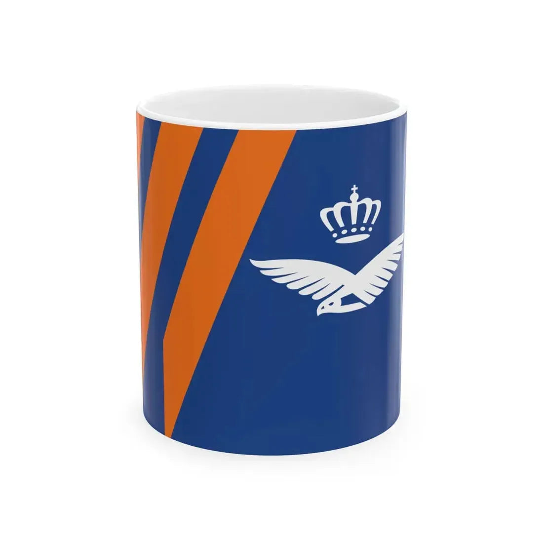 Luchtmacht vlag 2001 - 2011 (Netherlands) White Coffee Mug 11oz - Go Mug Yourself
