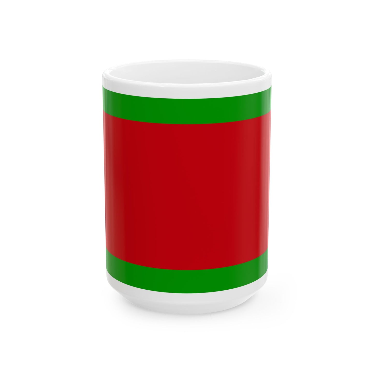Lukashenko flag idea 1995 (Belarus) White Coffee Mug-15oz-Go Mug Yourself