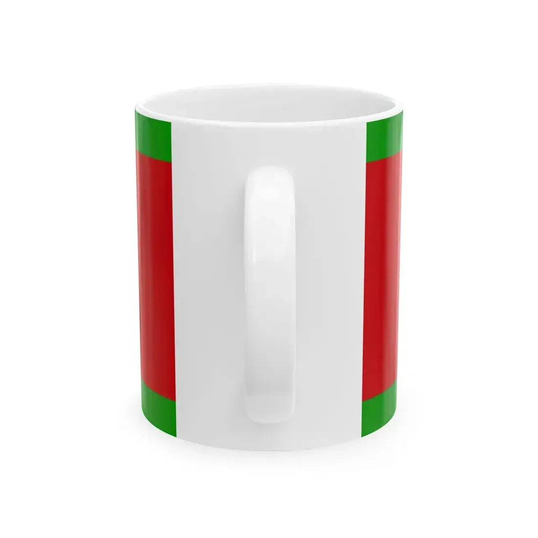 Lukashenko flag idea 1995 (Belarus) White Coffee Mug - Go Mug Yourself