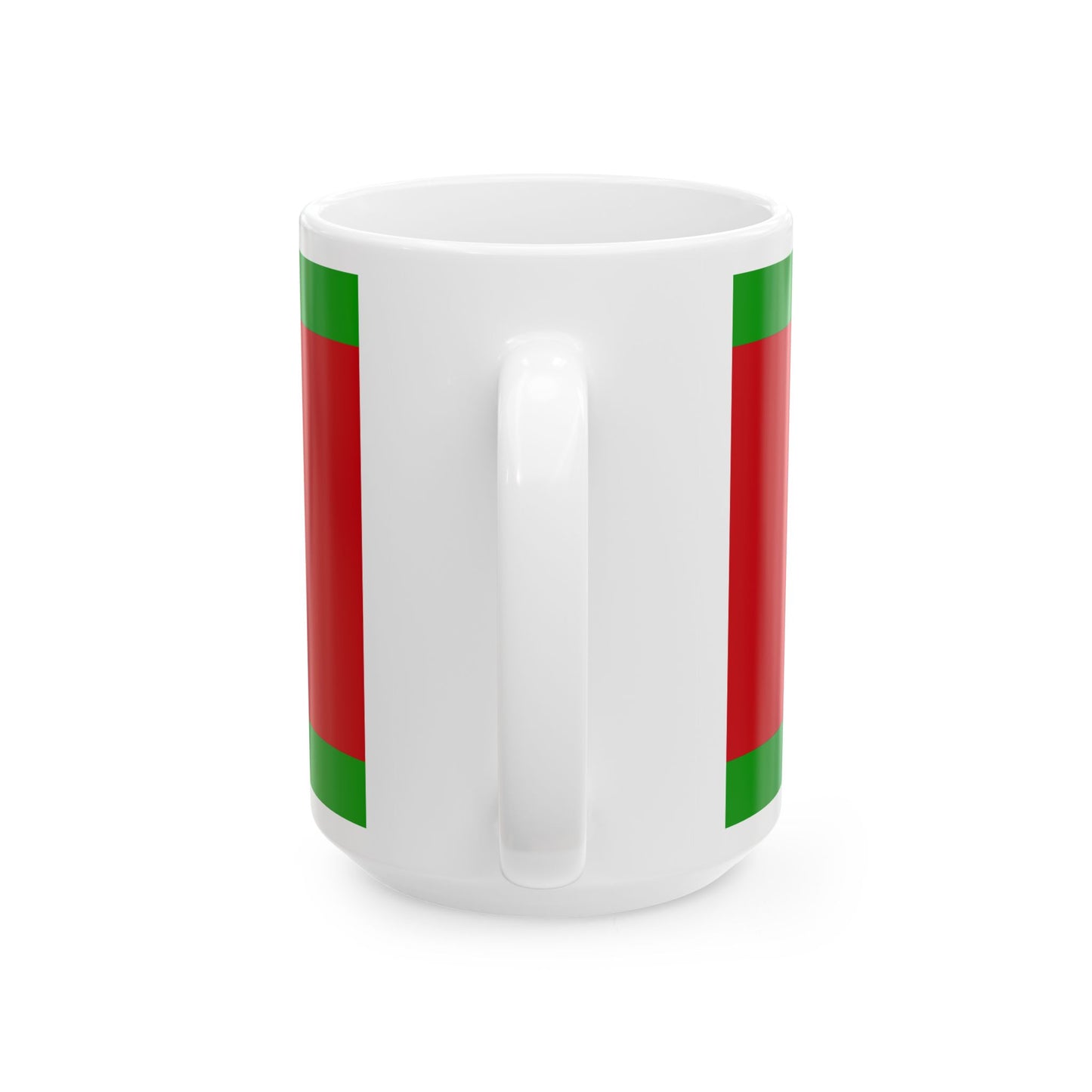 Lukashenko flag idea 1995 (Belarus) White Coffee Mug-Go Mug Yourself