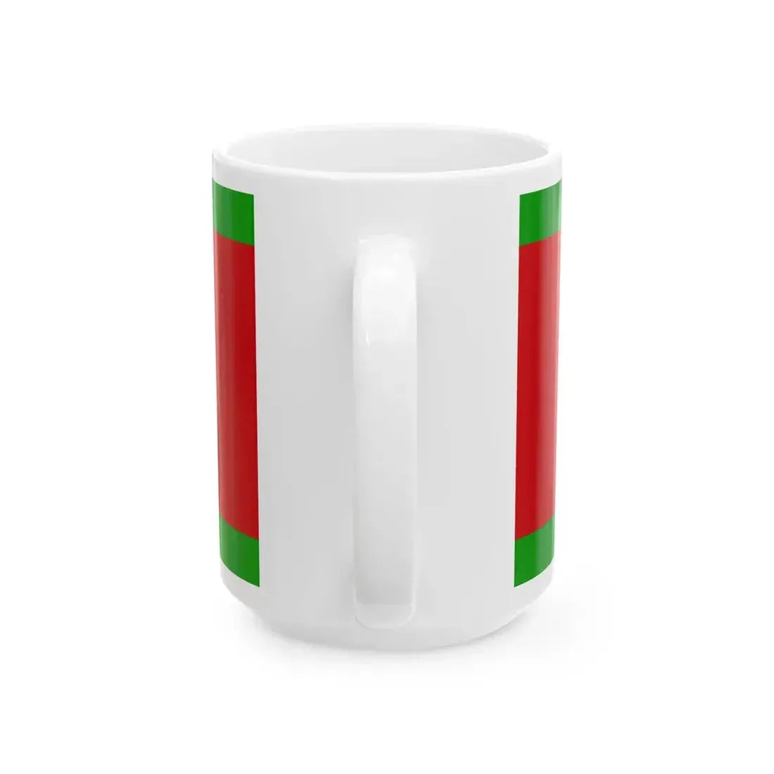 Lukashenko flag idea 1995 (Belarus) White Coffee Mug - Go Mug Yourself
