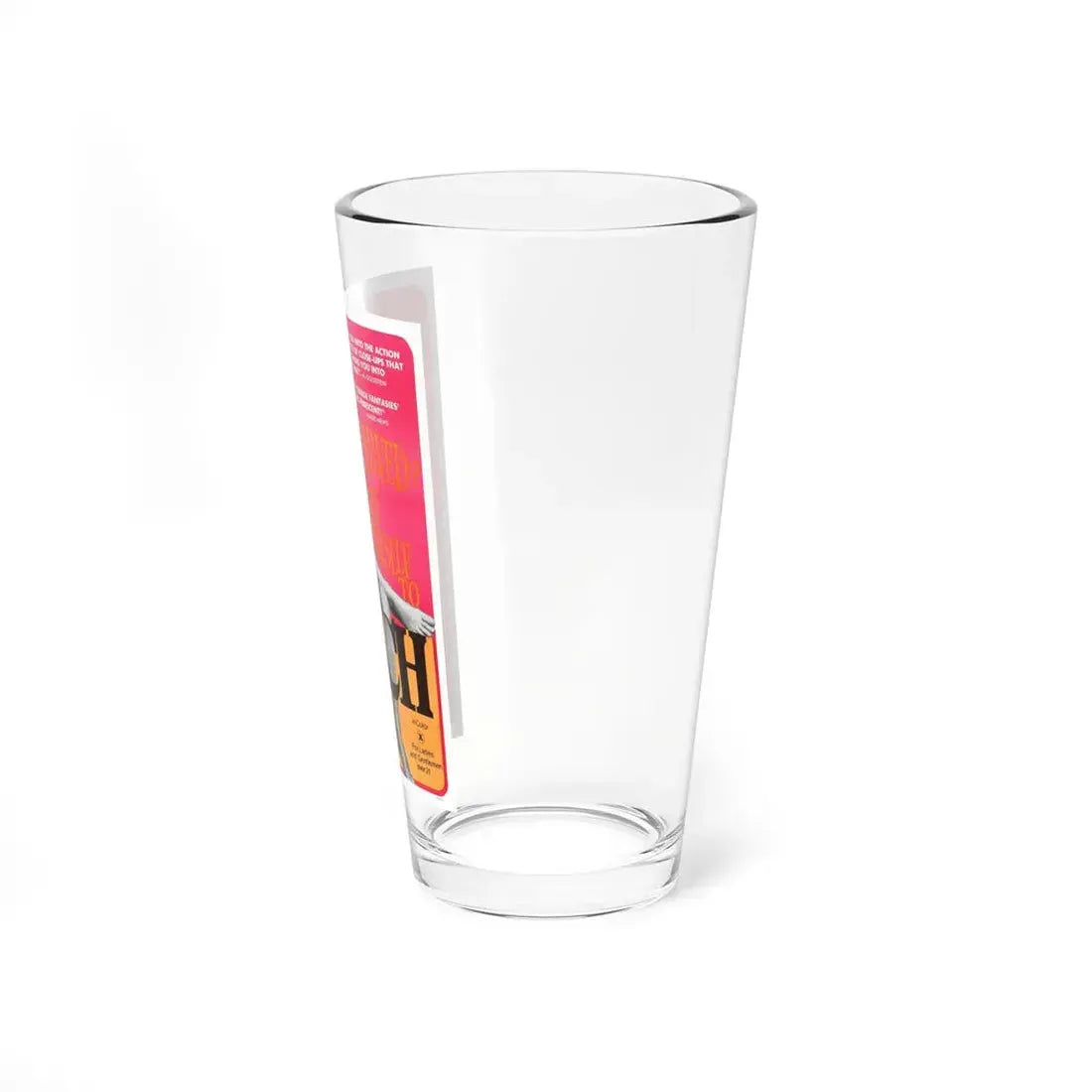 LUNCH 1972 Movie Poster - Pint Glass 16oz - Go Mug Yourself