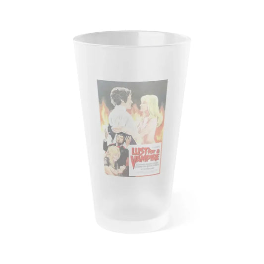 LUST FOR A VAMPIRE (2) 1971 Movie Poster - Frosted Pint Glass 16oz Default Title - Go Mug Yourself