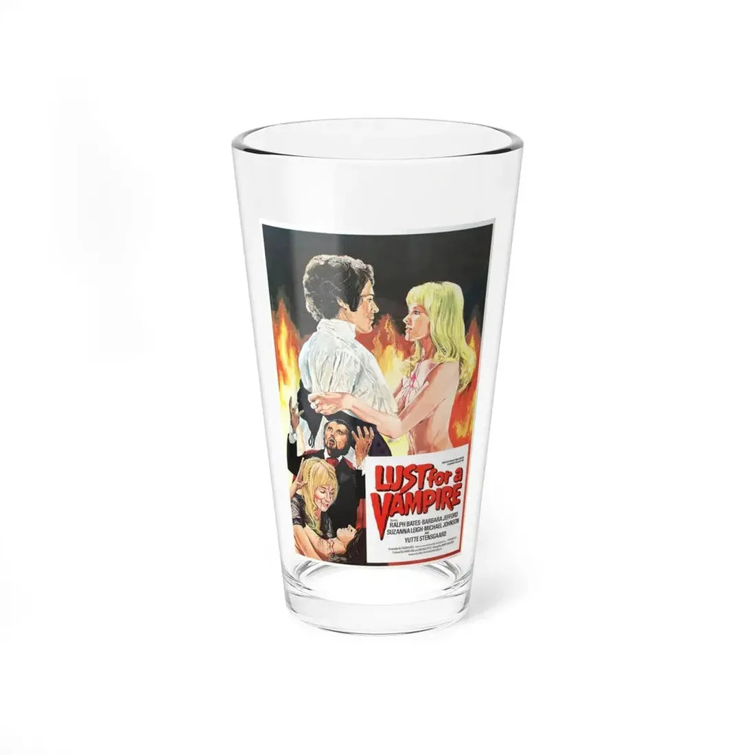 LUST FOR A VAMPIRE (2) 1971 Movie Poster - Pint Glass 16oz 16oz - Go Mug Yourself