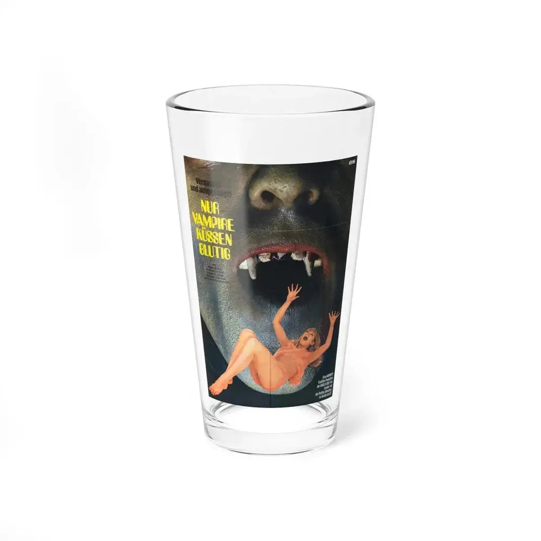 LUST FOR A VAMPIRE (GERMAN) 1971 Movie Poster - Pint Glass 16oz 16oz - Go Mug Yourself