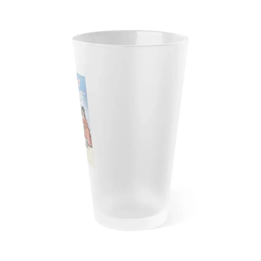 LUST IN THE DUST 1984 Movie Poster - Frosted Pint Glass 16oz - Go Mug Yourself